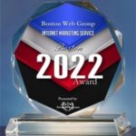 Boston internet marketing service award