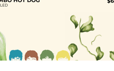 Client Love: Rebranding Lauries 909, a Wakefield favorite with Beatles vibes