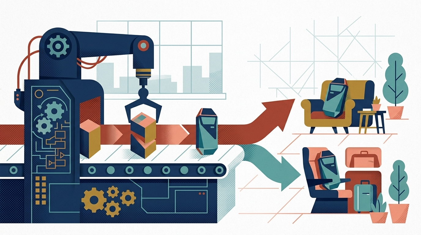 Illustration representing Built with AI. Ready for Real Users.